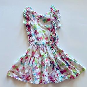 Crewcuts tie dye dress. 4t